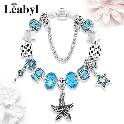 LEABYL/乐芭拉 Blue Bracelets