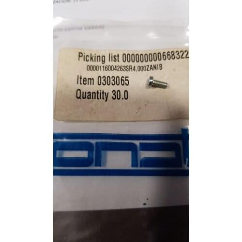 Lonati Socks Machine Goal L454 L472 G615 Use Falt Head Screw 0303065