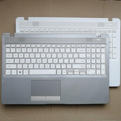US new laptop keyboard with touchpad pamrest for Samsung NP 500R5H-X01CN 500R5K 500R5H