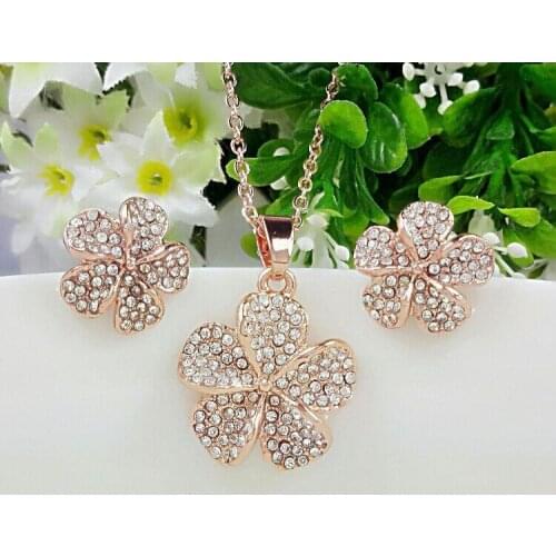 925 sterling silver leaf grass pendant necklace earrings, bridesmaid/womens suit, wedding engagement jewelry set