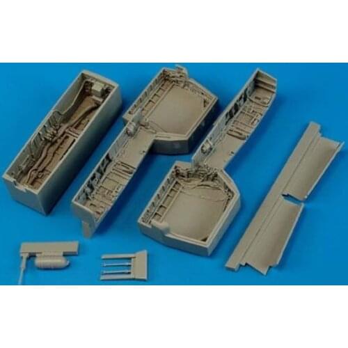 Resin F14 wheel warehouse 1:32 with trumpeter