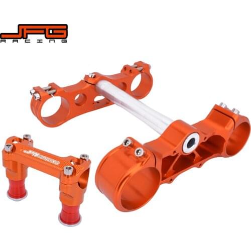 Motorcycle Triple Tree Clamps Steering Stem And Bar Mount For KTM SX SXF XCF XCW XCFW EXC EXCF 125 150 250 350 450 530 FC TC