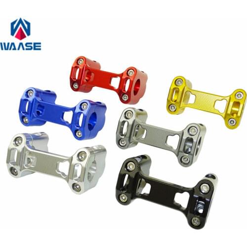 Waase For BMW R1200GS LC R1200GS Adventure R 1200GS Rallye R 1200 GS LC ADV R1250GS 1G1 CNC Handlebar Handle Bar Riser Clamp Kit