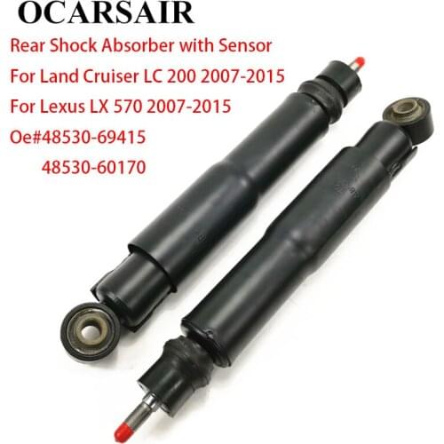 Rear Shock Absorbers with sensor for Toyota Land Cruiser LC 200/Lexus LX 570 2007-2015 with Sensor Part#48530-69415 48530-60170
