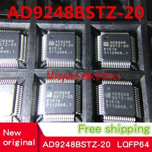 1pcs~10PCS/LOT AD9248BSTZ-20 AD9248 BSTZ-20 AD9248BSTZ AD9248BST-20 AD9248BST LQFP64 New original In stock