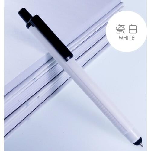 1pcs BZNVN European creative business gift multifunctional ball point pen plastic switch active capacitor pen