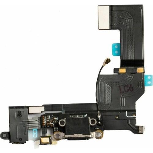 10Pcs/lot White/Black Color Charging Port Dock Connector Flex Cable for Apple iPhone SE