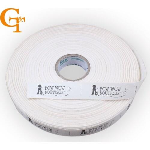 100% cotton,custom logo brand name underwear/baby clothing soft material labels tags,personality design printed/printing labels