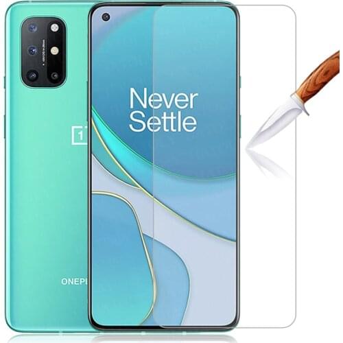 2Pcs Glass on One Plus 8T Tempered Glass For Oneplus 8 T Plus Screen Protector HD Protective Phone Glass Film For Oneplus 8T
