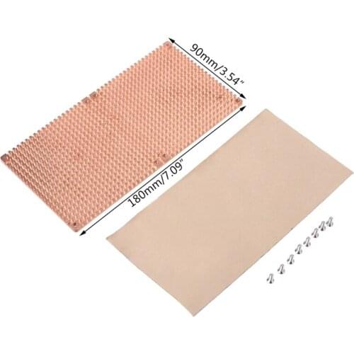 20CE GPU Full Cover GPU Copper Cooler PC Cooling Cooler Back Plate for Graphics Card 3090/3080 Cooling