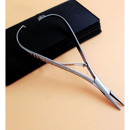 3Pcs Dental Needle Holder Pliers 14cm (5.5") Dentist Surgical Device Instrument Equipment