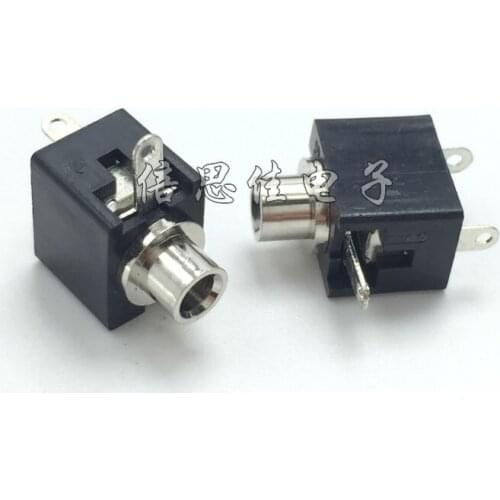 50pcs/3.5MM Earphone socket Audio socket 3 Pin Mono stereo socket PJ-301