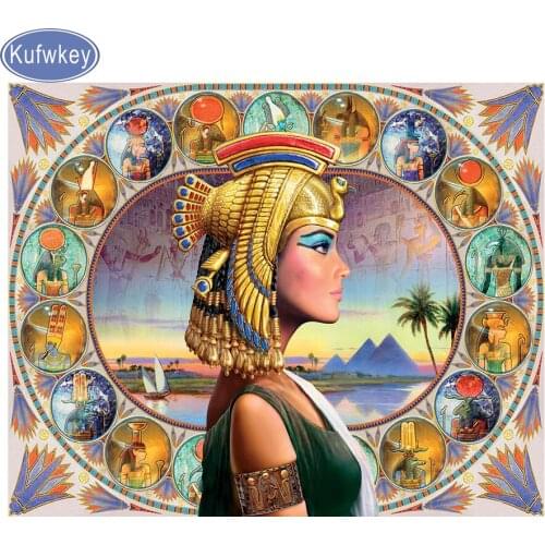 Mazayka diamond painting Nefertari diamond Embroidery,mosaic,diamant painting cross stitch wall pictures home decor gift