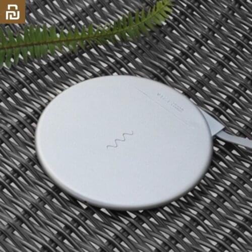 Youpin VH Wireless Charger Pad 5V/2A 5W Qi Standard 9V/1.67A 7.5w/10W QC 3.0 Fast Charging Pad for xiaomi iphone X 8 Samsung