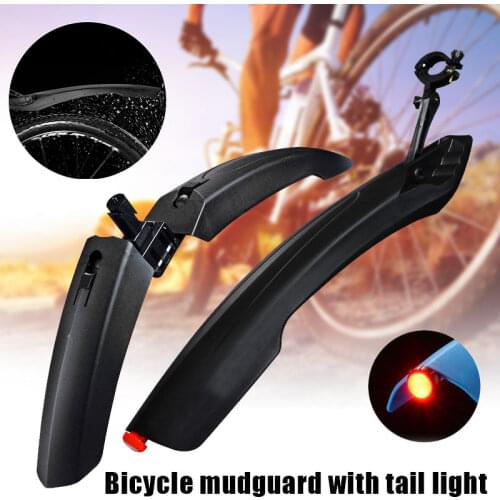 Quick Release Mountain Bike Mudguard Bicycle Cycling Tire Front and Rear Mud Guards Mudguard SAL99