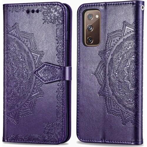 Wallet Case For Samsung Galaxy S20 FE Case Samsung S20 FE Floral Filp Wallet PU Leather Phone Case For Samsung S20 FE Cover Book