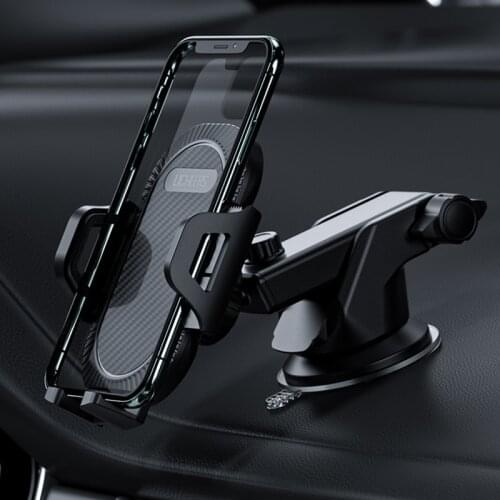 High Quality Car Phone Holder Universal Sucker Phone Holder In Car 360 Degrees Car Holder Support Gravity Sensing Fixed Bracket
