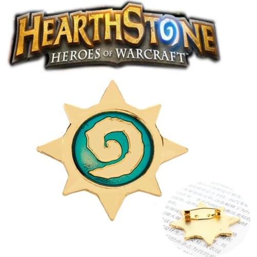 Game Hearthstone Enamel Pin Brooch Backpack Clothes Badge Brooch