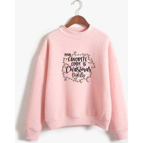 Christmas Gift Classic Hoodie Sweatshirt For Women Long Sleeve Cool Fleece Harajuku Pullovers