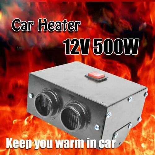 12V 500W Auto Car Electric Heater Defroster Demister Heating Warmer Car Dryer Fan Heater Windscreen Defroster