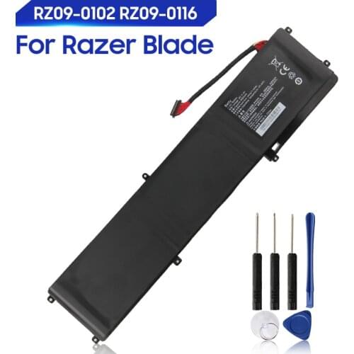 Original Replacement Battery For Razer Blade RZ09-0102 RZ09-0116 E31 RZ09 14" 2014 2015 RZ09-0102 Genuine Laptop Battery 6400mAh