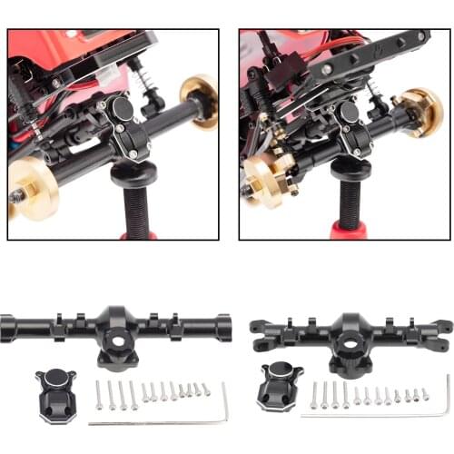Front Axle Or Rear Axle Housing for 1/24 Axial SCX24 90081 Rc Car Models