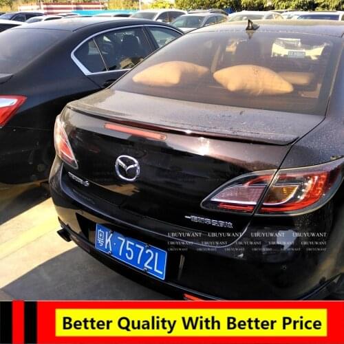 UBUYUWANT For mazda 6 2009 2010 2011 2012 2013 2014 spoiler abs material car tail wing decoration for mazda6 mazda 6 spoilers