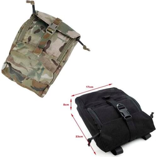 TMC Tactical Vest Molle Portable Storage Bag Portable Magazine Garbage Bag for Outdoor Mountaineering