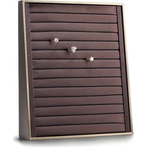 Necklace display shelf vertical horizontal dual-use ring spring bar plate earrings earrings pendant jewelry display plate