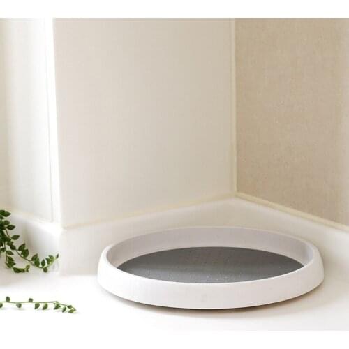 360° Rotating Round Spice Storage Rack Tray Turntable Home Kitchen Jar & Holder Storage Trays
