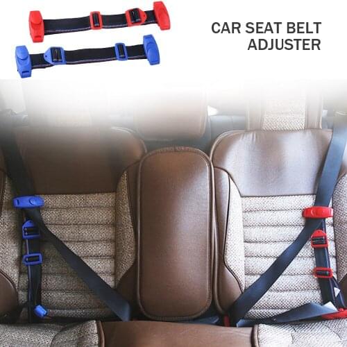 1pcs Car Seat Child Baby Belt Adjuster Fixing Device Anti-tightening Neck Strap Protection Car-Styling Automobiles Interior New