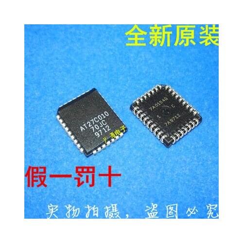 10PCS AT27C010-70JC PLCC-32 AT27C010-70 PLCC32 AT27C010 27C010-70JC 27C010-70 New and original
