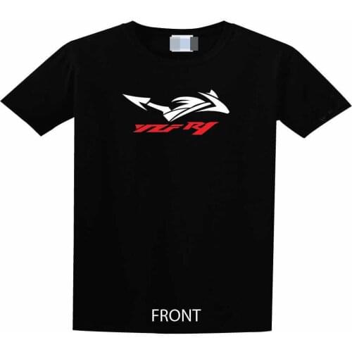2019 Summer Fashion Tops & Tees Custom T Shirts YZF R1 Printed T-Shirt Team harajuku Tee Shirts