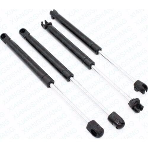 4pcs Auto Rear Trunk Boot & Front Hood Gas Spring Struts Lift Supports Damper Charged For 2005-2006 2007 2008 Chrysler 300