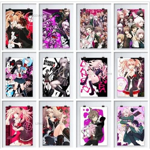 5d Diy Diamond Painting Japanese Anime Danganronpa Cartoon Poster Diamond Mosaic Embroidery Cross Stitch Kits Home Decor Gift