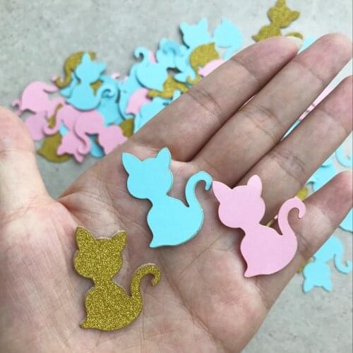 Kitty Cat Birthday Party,Kitten Confetti, Party Confetti, Cat Confetti, Girl birthday confetti, cat scrapbooking