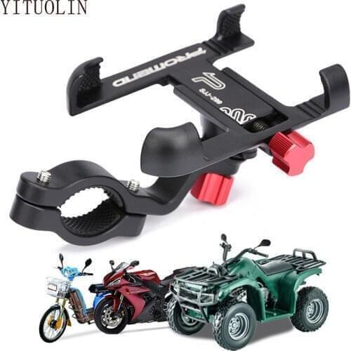 For HONDA ST1100 VTX 1300 XADV CBR 600RR DIO 27 VFR 1200 CBF 600 CBR 1100 XX CBR 900 RR Motorcycle Phone Holder Handlebar Mount