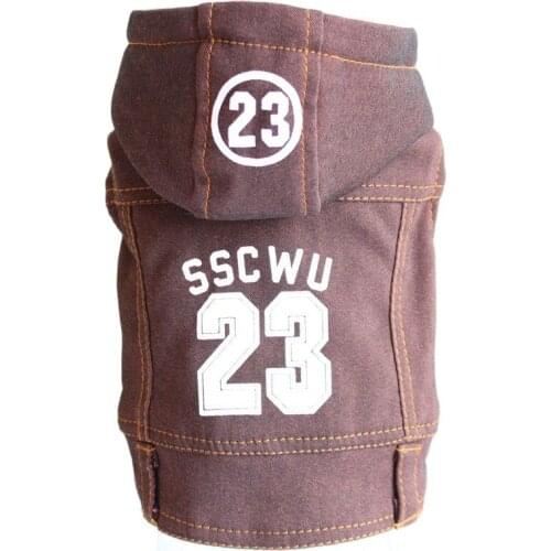 Pet Dog Cat Jeans Jacket New Cute Coat Vest Pet Puppy Clothes Apparel 3 Colour