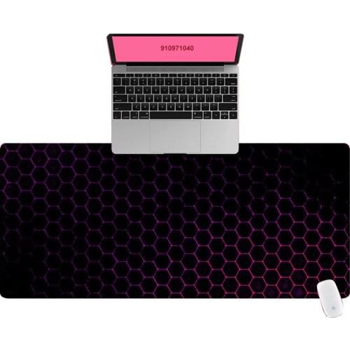 Purple Gradient Texture Office Computer Desk Mat Table Keyboard Big Mouse Pad Laptop Cushion Desk Non-slip Gamer Mousepad Mat