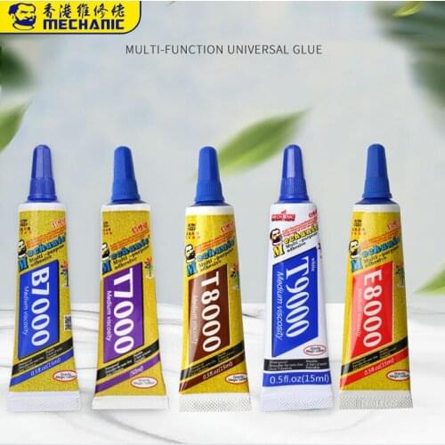 MECHANIC T7000/T8000/T9000/E8000/B7000 Epoxy Resin Liquid Adhesive Glue Environmental Protection 15ml/50ml Universal Glue