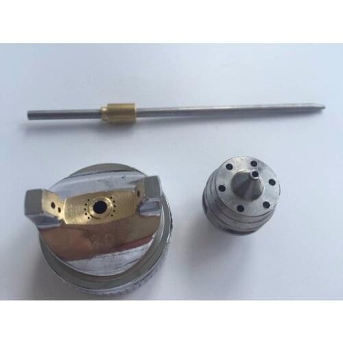 1.4mm 1.7mm 2.0mm Nozzle set for H827 Pneumatic Spray Gun Car Paint Spray Gun