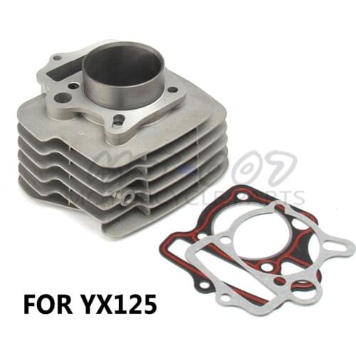 YX125 Engine Cylinder KITS body with cylinder gasket For YX 125cc YINXIANG 125 motorcycle dirt quad bike
