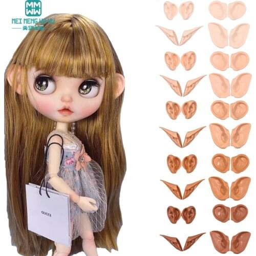 3.5*2cm doll shoes for 1/6 28-30cm blyth Azone OB23 OB24 mini sports shoes pink, white, black, red