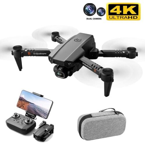 2020 New XT6 Drone Dual Lens 4k Profession High Definition Aerial Photography Optical Flow Fixed Height RC Aircraft Child Toys