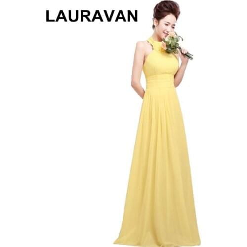 LAURAVAN Yellow Summer Dresses
