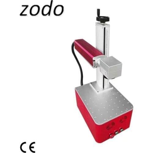 ZODO 40W MINI CO2 Laser Marking Machine For Towels and cloth Laser Engraving Machine