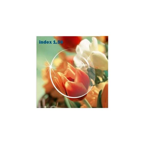 Index 1.56 transparent clear lenses for eyes single vision prescription lens stronger for rimless frame eyeglass lenses myopia