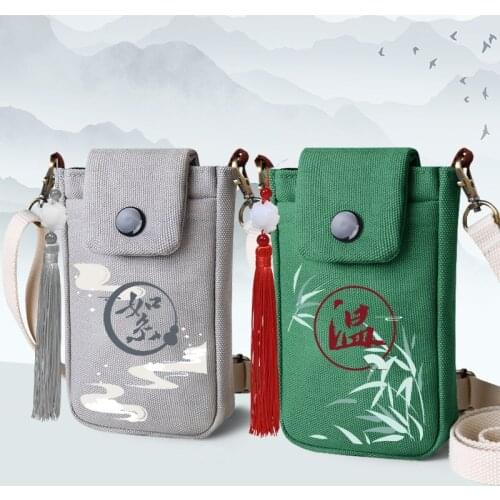 Anime WORD OF HONOR Wen KeXing Zhou Zishu Mini Messenger Bag Canvas Chinese Style Portable Shoulder Bag Fashion Student Handbag