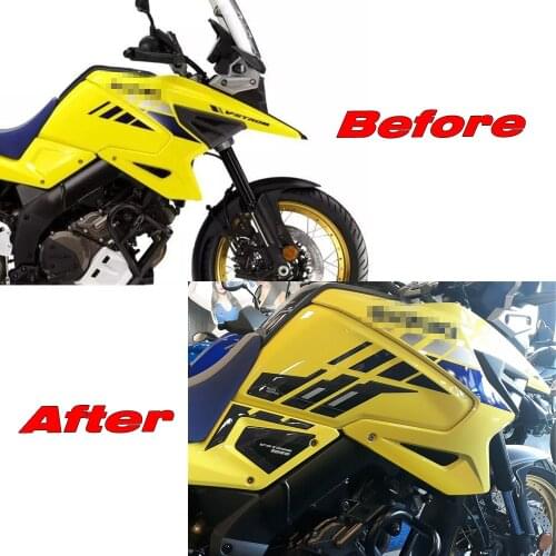 3D stickers decals on both sides of the motorcycle fuel tank for SUZUKI V-strom DL1050XT DL1050 dl1050 2020 2021