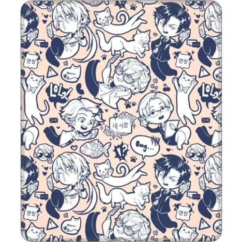 Mystic Messenger 707 Jumin Novelty Mouse Pad MM BG Otome Game Antislip Mat Pads Rubber Gamer Computer Laptop Pad